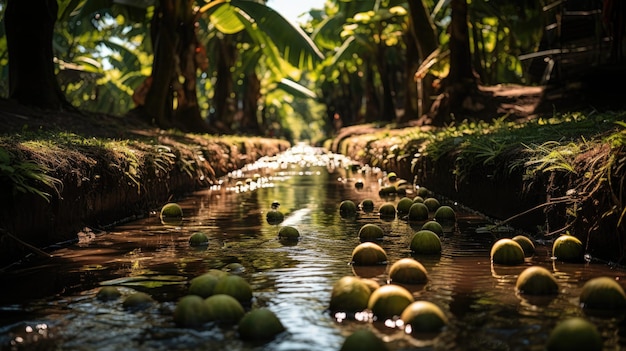 coconut plantation