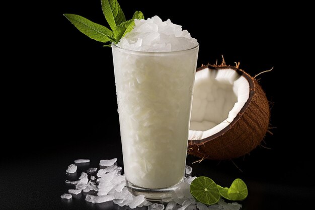 Photo coconut water hydration smoothie