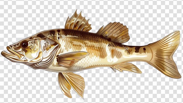 Cod on Transparent Background