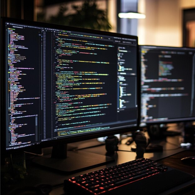a code editor with multiple programming languages like python java and javascript displayed in a
