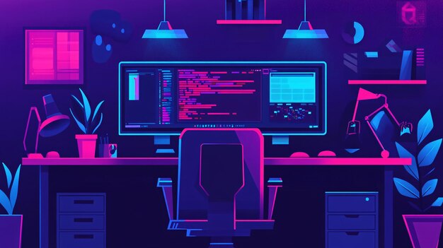coder working on an html5 canvas with animated elements dynamic web content creation engaging digital design