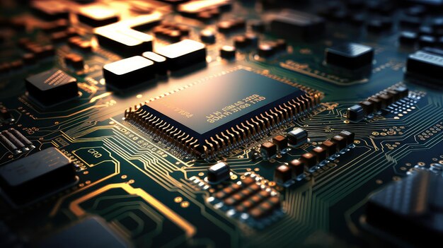 Premium Photo | Coding computer tech background
