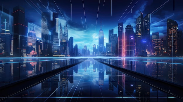 Premium Photo | Coding dynamic tech background