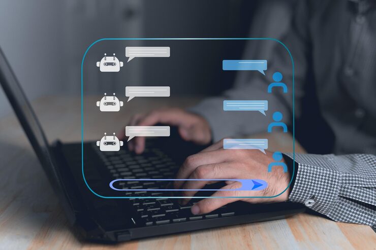 Coding program for use ai management document conceptFTP files receiver and computer backup copy File sharing isometric Exchange information and data with internet cloud technology