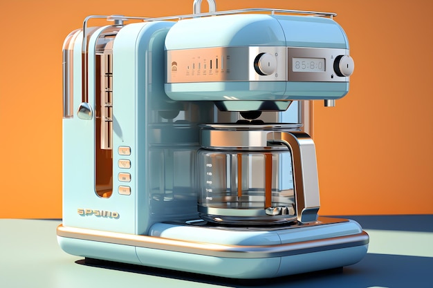 Coffe Maker 3D Render