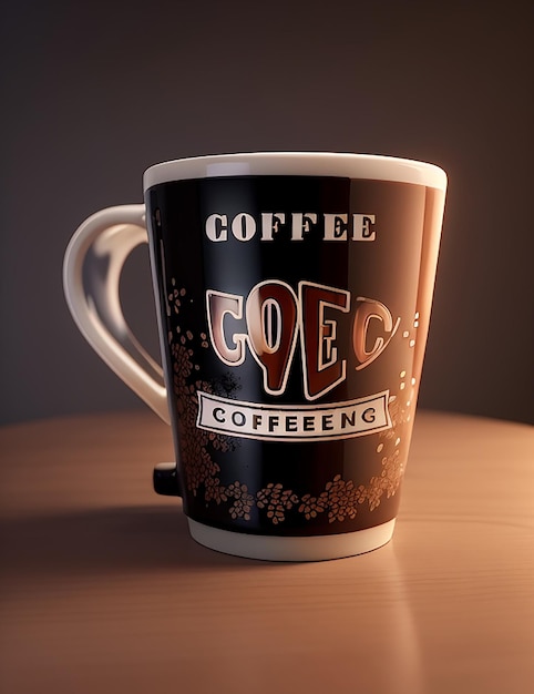 coffee Ai image for graphic design