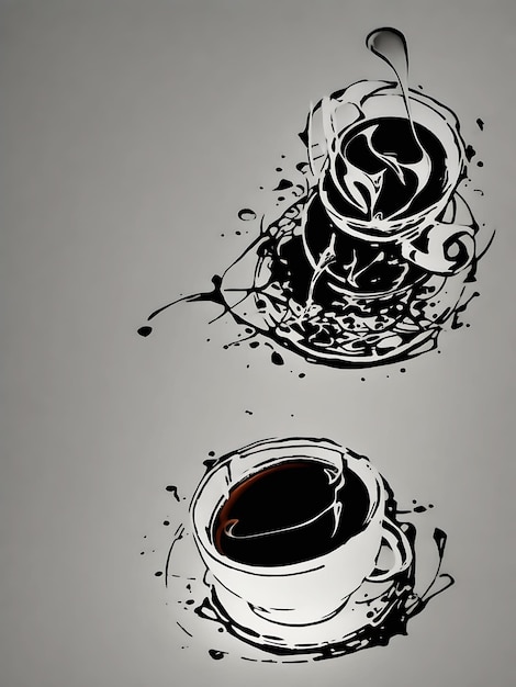 Photo coffee art