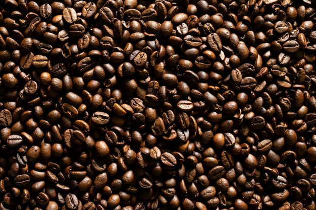 Coffee bean as background