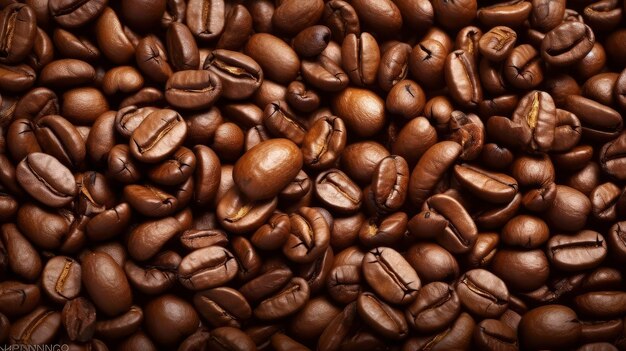 Coffee bean background