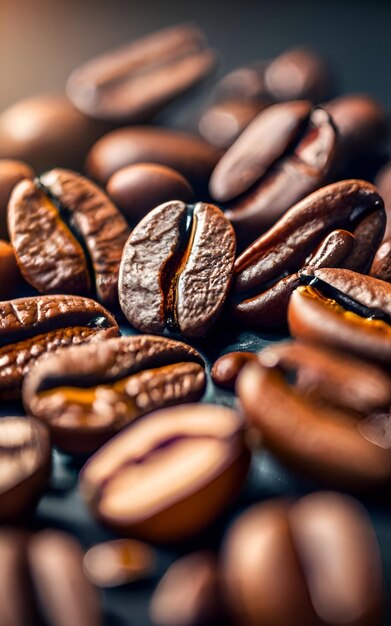 coffee bean seed background