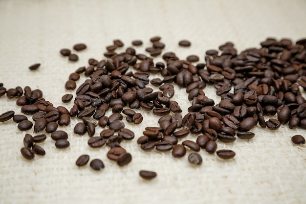 coffee bean spread on the table