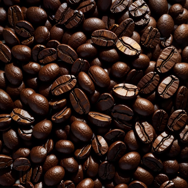 Coffee beans background