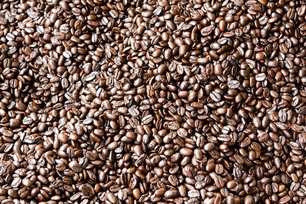 Coffee beans background