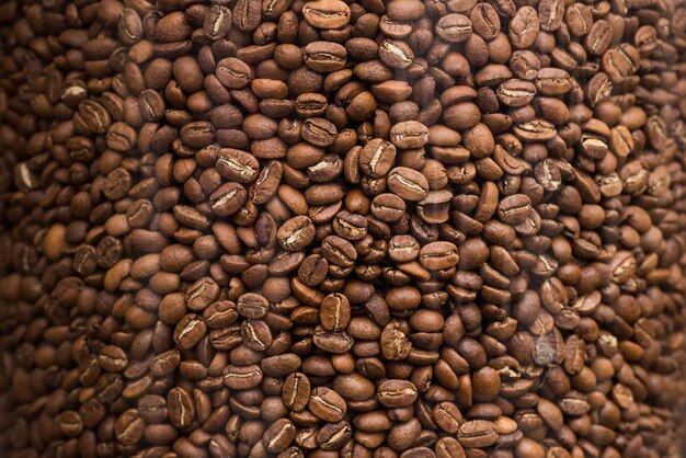 Coffee beans background