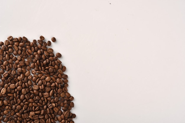 Coffee beans Isolated on a black background