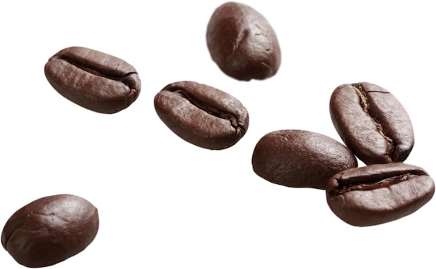 Coffee beans - isolated image