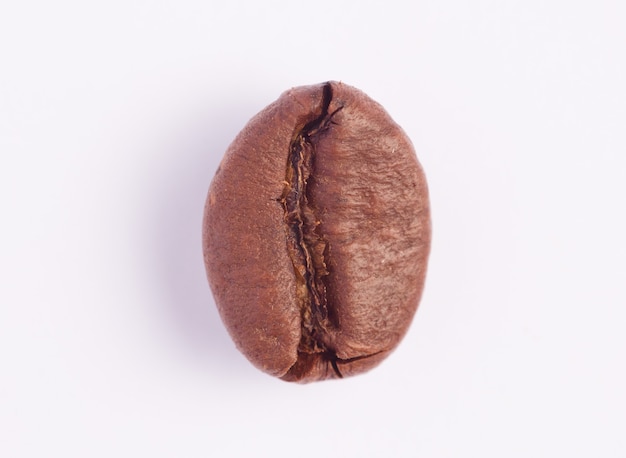 Coffee beans isolated with white background