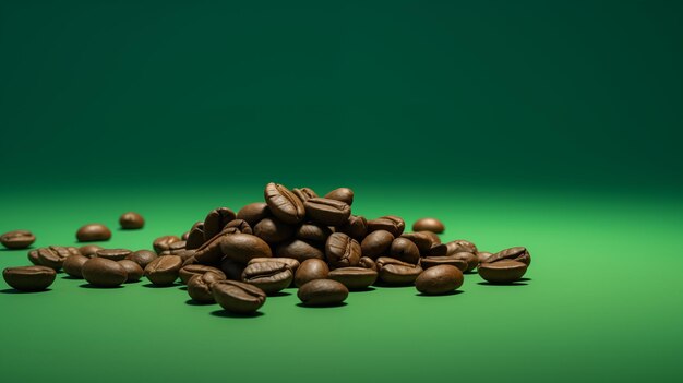 coffee beans isolated