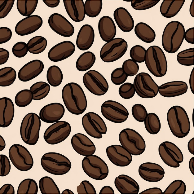 Photo coffee beans natural image illustration