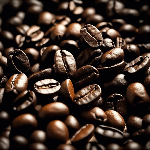 Photo coffee beans natural image illustration