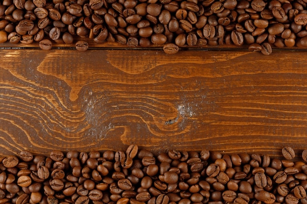 Coffee beans on the table