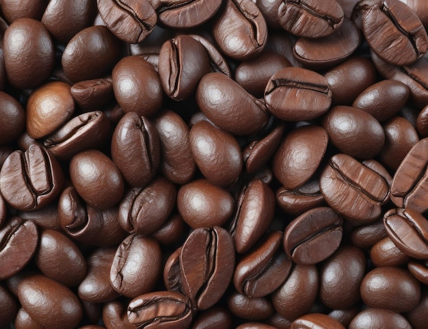 Coffee beans texture