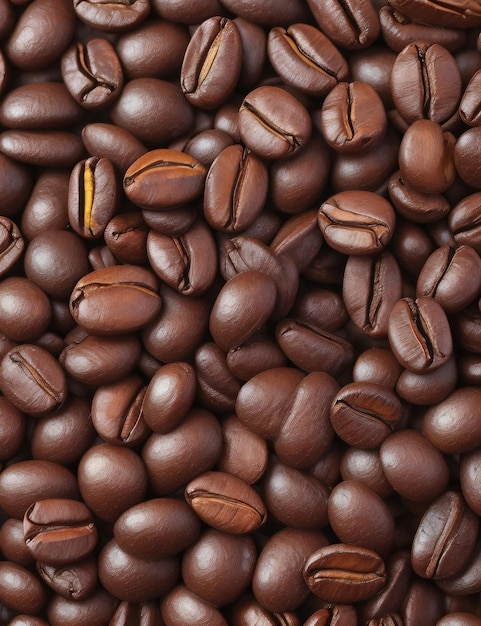 Текстура кофе в зернах