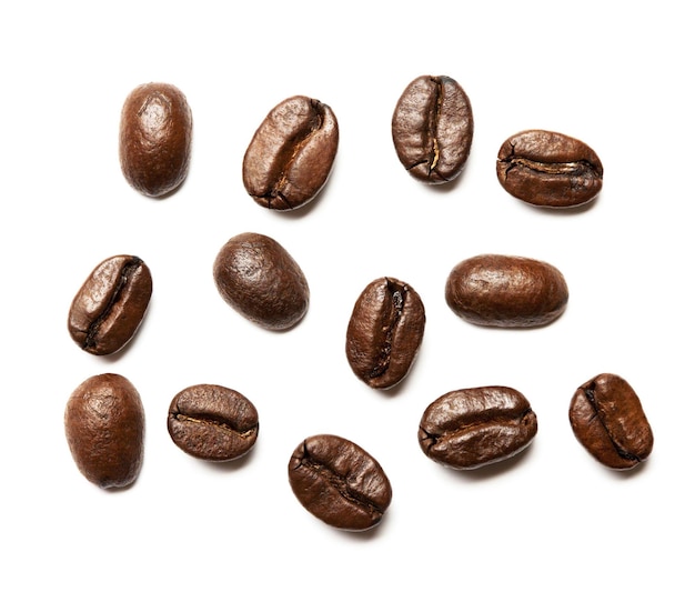 Coffee Beans on white