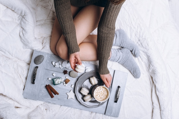 Coffee in bed