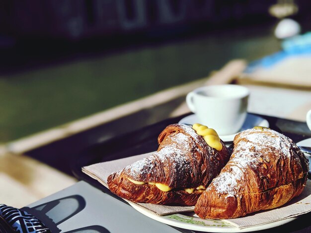 Foto caffè e colazione a venezia