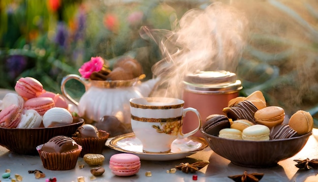 Foto caffè a colazione