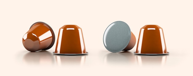 Photo coffee capsules for coffee maker