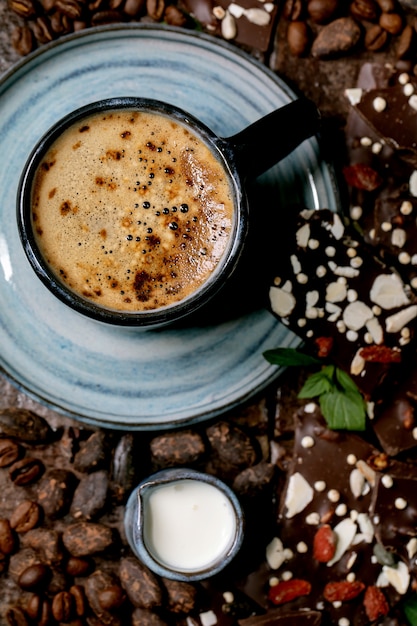 コーヒーとチョコレート