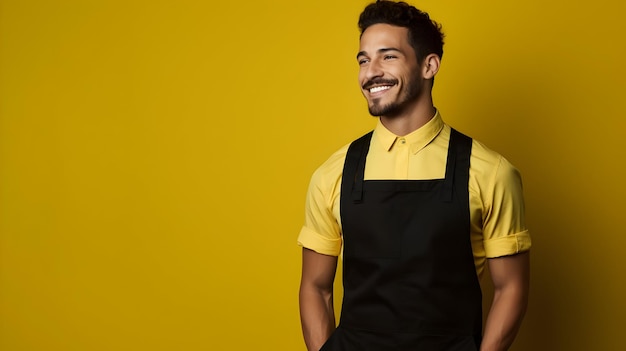 Coffee Craftsman with a Joyful Smile