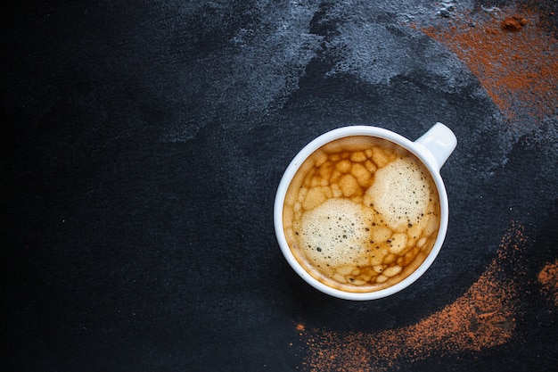 香り豊かなホットドリンクのコーヒー