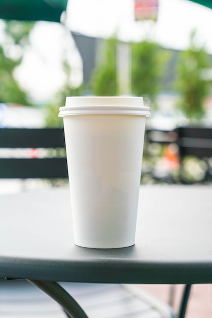 coffee cup in coffee shop