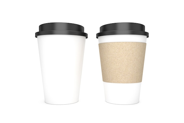 coffee cup isolated on white background.