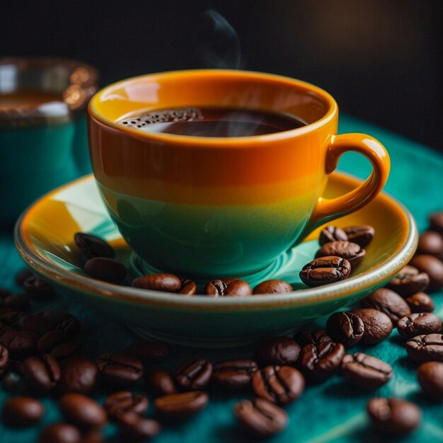 Coffee Cup on a Saucer