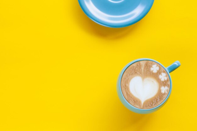 Coffee cup on table