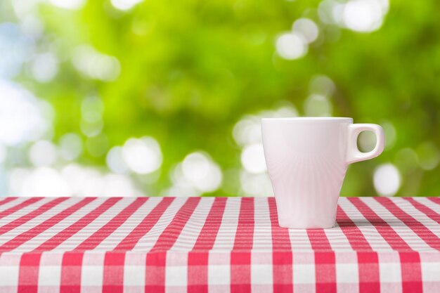 Coffee Cup on a table 