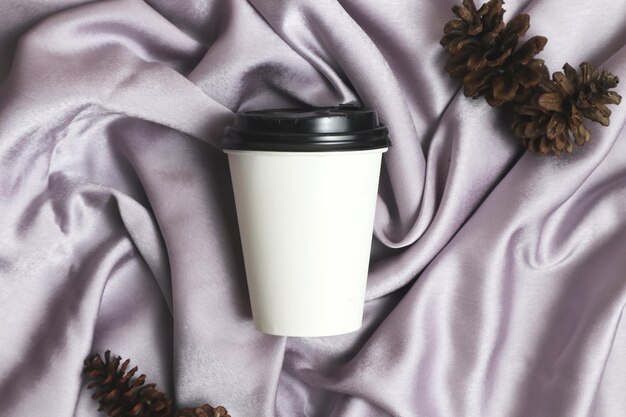 Coffee cup with Background aesthetic Free Photo