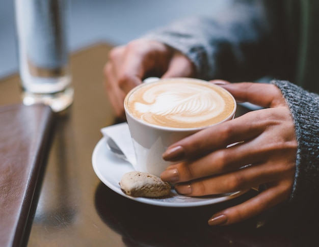 カップのコーヒー