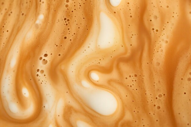 Photo coffee foam texture