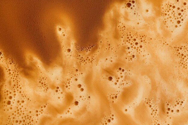 Photo coffee foam texture