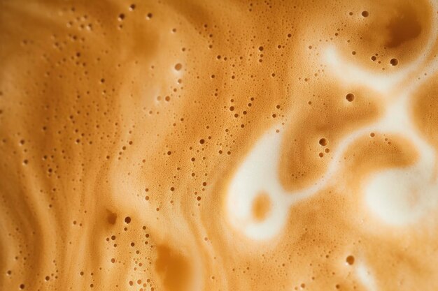 Photo coffee foam texture