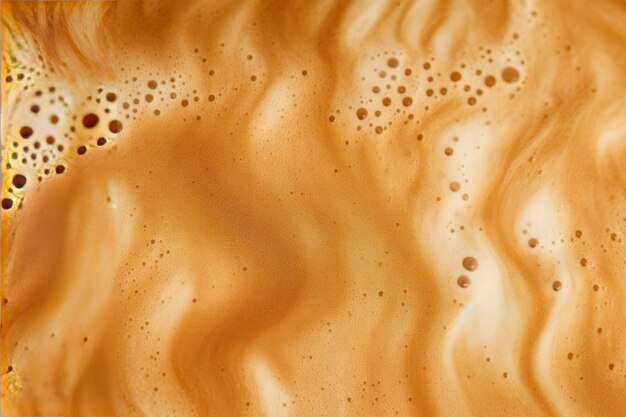 Coffee foam texture