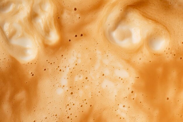 Photo coffee foam texture