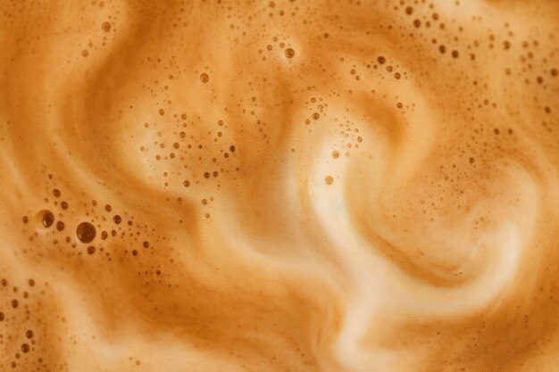 Photo coffee foam texture