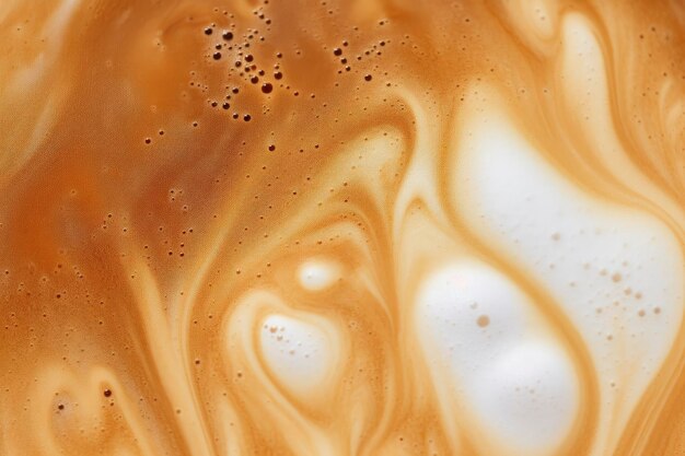 Photo coffee foam texture