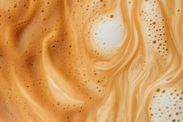 Photo coffee foam texture